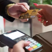 Paying goods using credit card