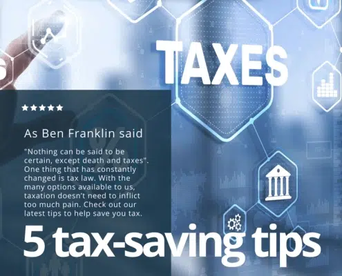 Five proven ways to decrease taxes.