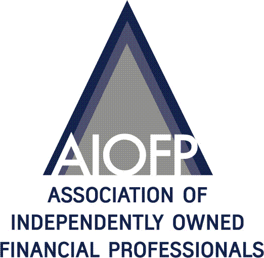 A logo of AIOFP.