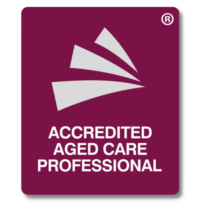 Accredited Aged Care Professional Logo.