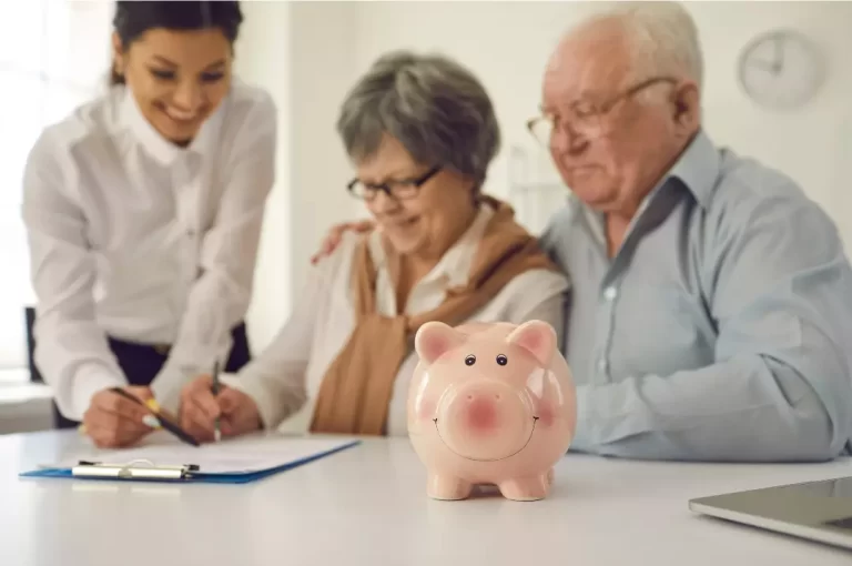 Elderly Couple applying for an age pension.