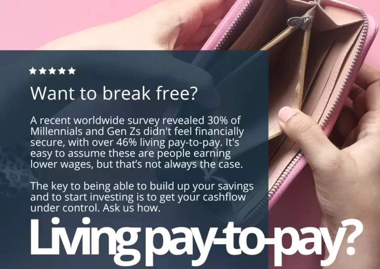 How to stop living paycheck to paycheck.