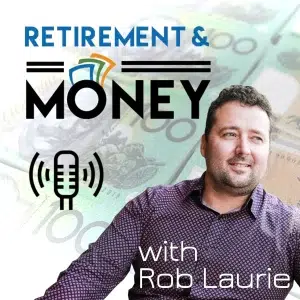 Retirement and Money Podcast Poster.