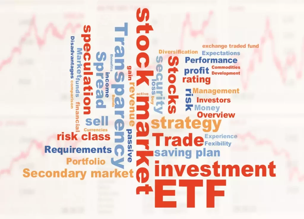 Words associated with etf.