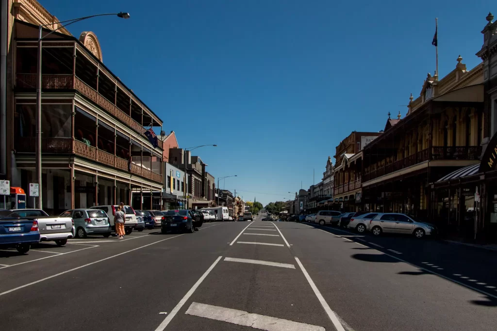 Street view in Ballarat.