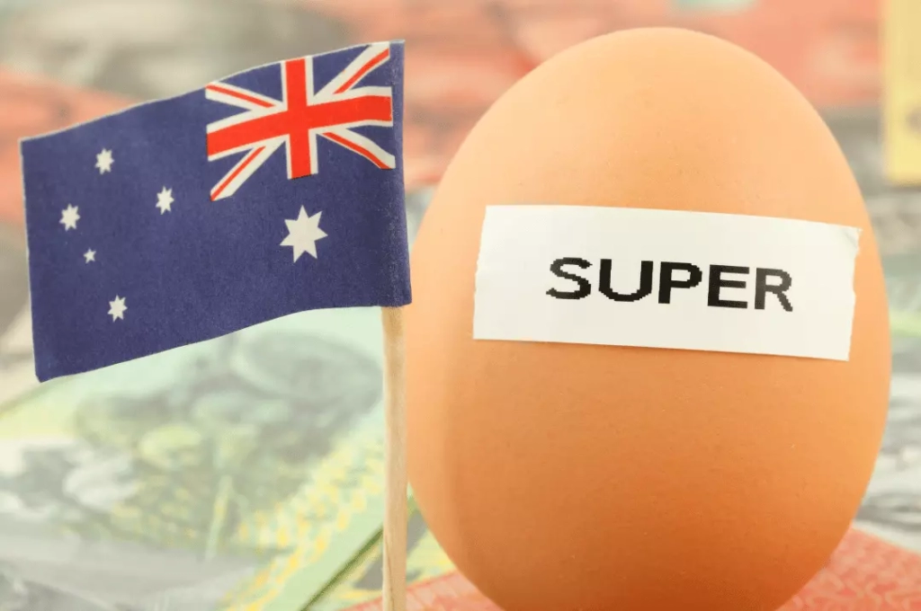Super egg with Australian flag.