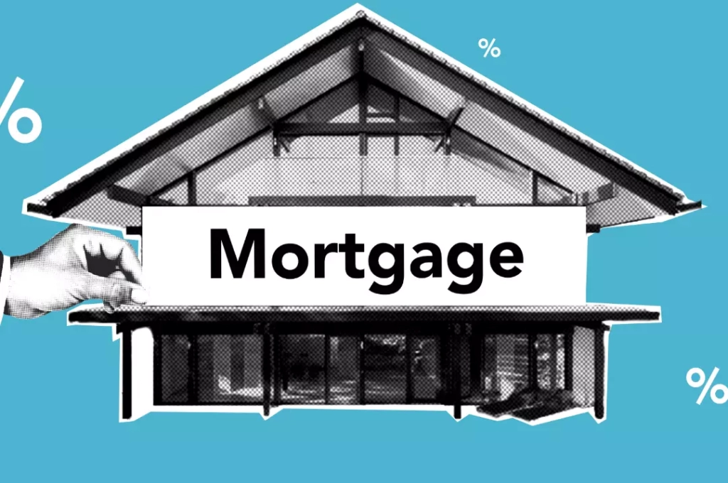 Mortgage illustration.