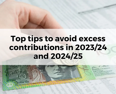 Top tips to avoid excess contributions in 2023-24 and 2024-25