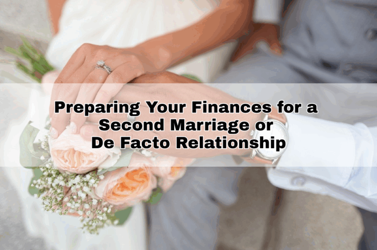 Preparing Your Finances for a Second Marriage